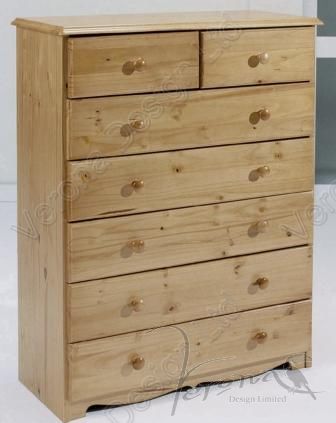 Verona Chest of Drawers 5 + 2 Drawer | Antique